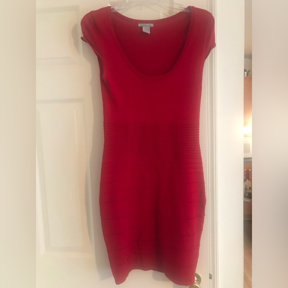 Charlotte Russe Bodycon Style red Mini dress